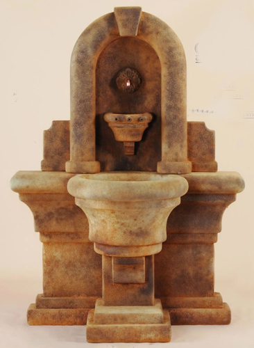 Large Garden Fountain Large Cast Stone Wall Fountain